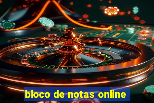 bloco de notas online